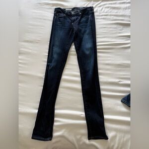 AG Women's Dark Blue Jeans